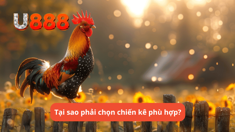 Tại sao phải chọn chiến kê phù hợp?